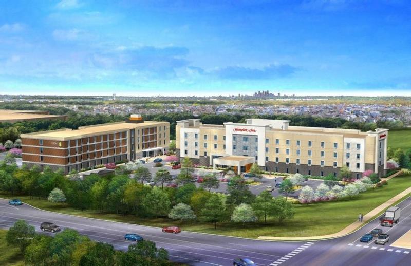 Hampton Inn Brooklyn Park Buitenkant foto